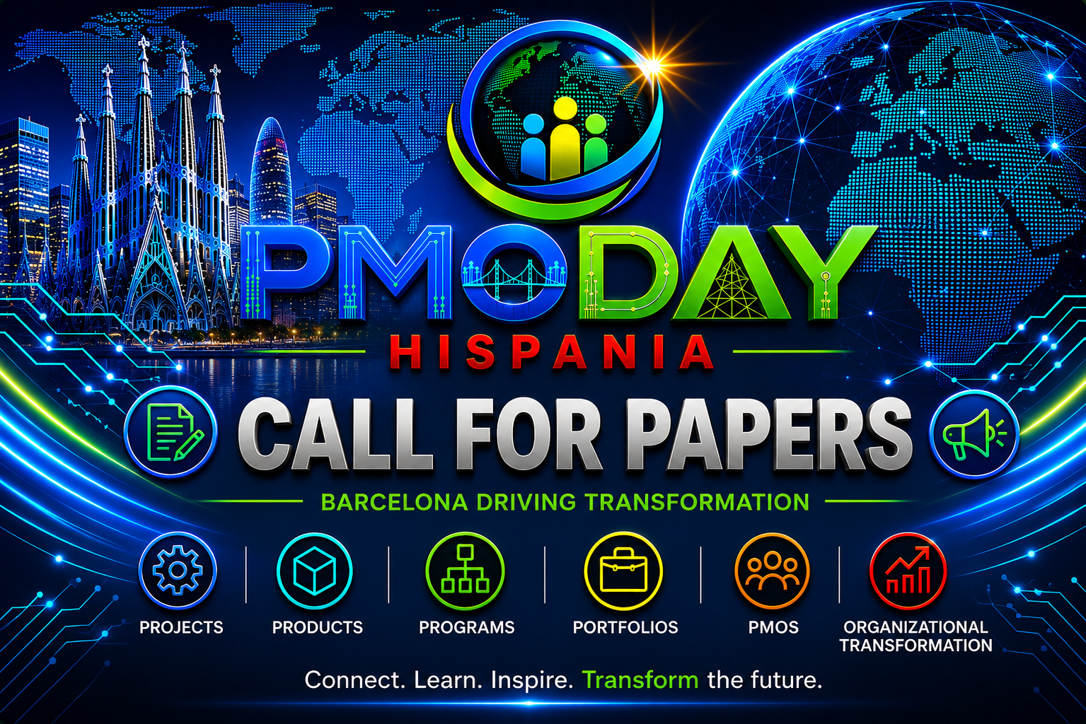 PMO DAY Hispania · Llamada a Ponentes