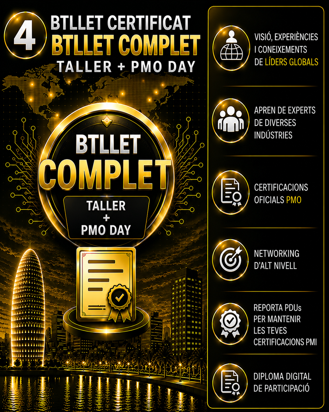 Pase Certificado Pase Completo Taller + PMO DAY
