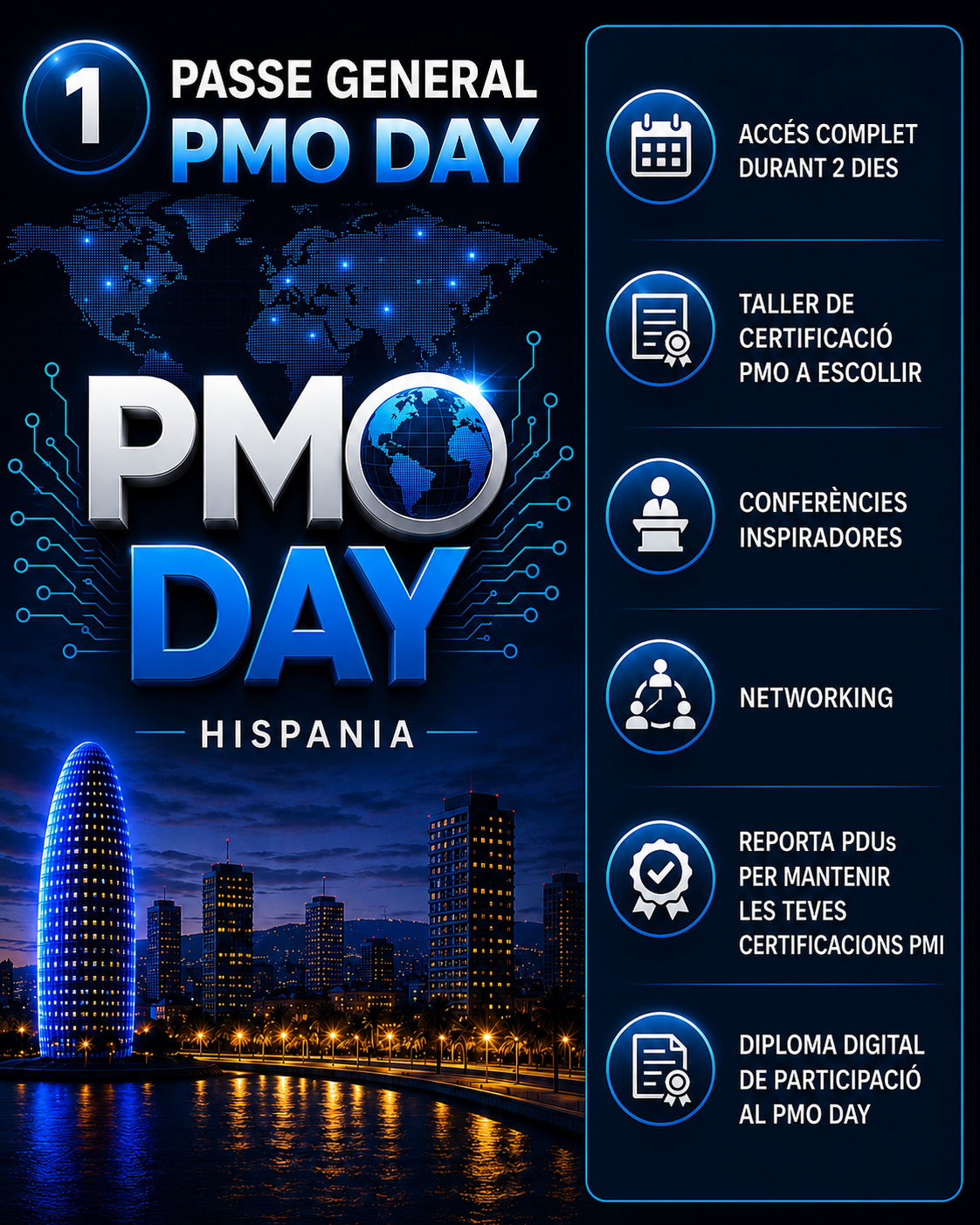 Pase General PMO DAY Hispania