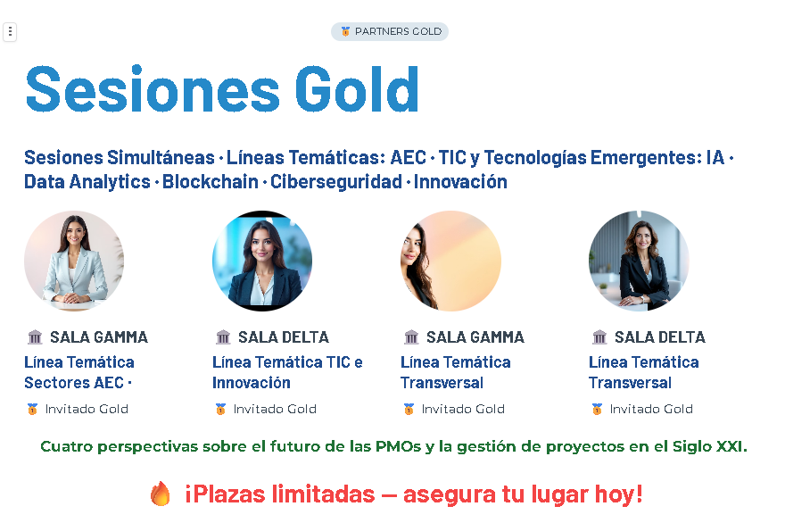 Sesiones Gold