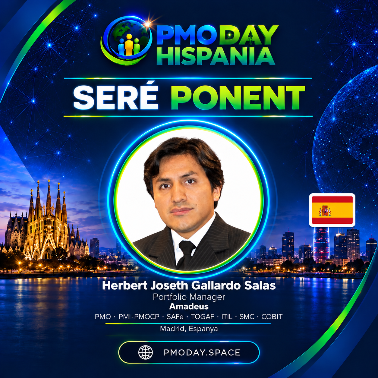 Herbert Joseth Gallardo Salas — Portfolio Manager · Amadeus · Madrid, Espanya